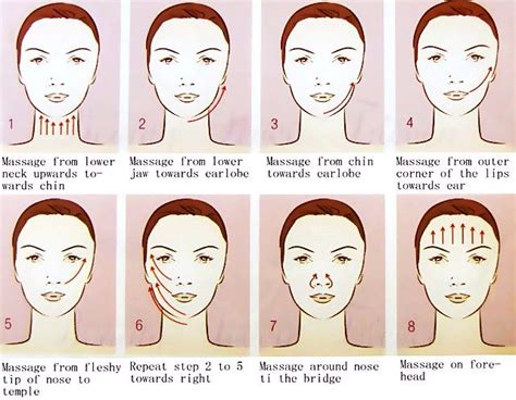 Face Massage Technique Face Massage Techniques Reduce Face Fat Face