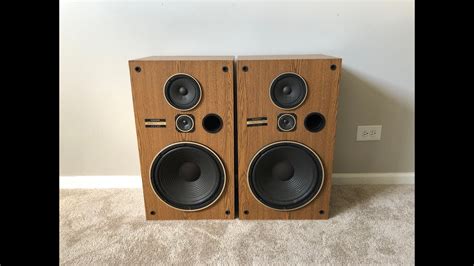 Pioneer Cs G303 Vintage 3 Way Floor Standing Speaker Set