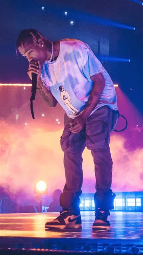 Fortnite Travis Scott Travis Scott On Stage Hd Phone Wallpaper Pxfuel