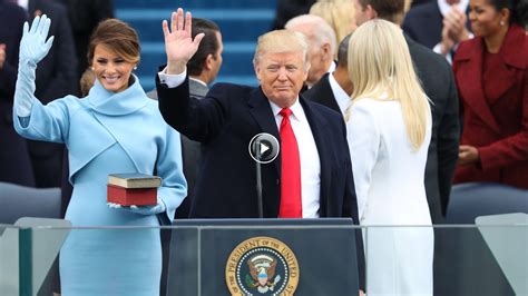 Trumps Full Inauguration Ceremony 2017 The New York Times