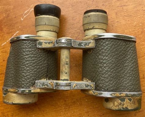 Original German Ww2 Zeiss Hensoldt Tropical Afrika Korps Binoculars