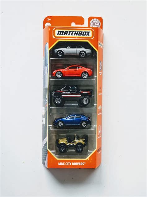 Matchbox 2021 Mbx City Drivers 5 Pack Gvy42 At Jtc Collectibles