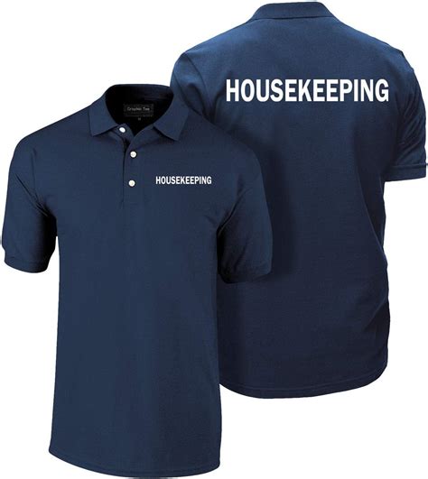 Housekeeping Polo Camisa Staff Shirt Employee Polo Shirt Uniform