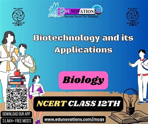 Ncert Class 12 Biology Mcq Biotechnology And Its Applications Mcqs