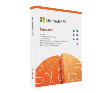 Microsoft Office 365 Personal Pl 1 Rok Winmac Sklep Opinie Cena W