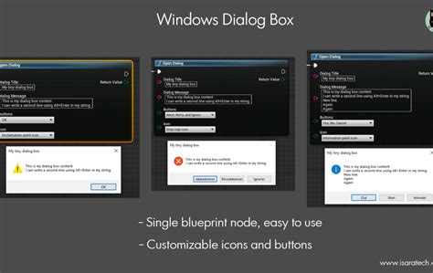 Windows Message Box Isara Tech