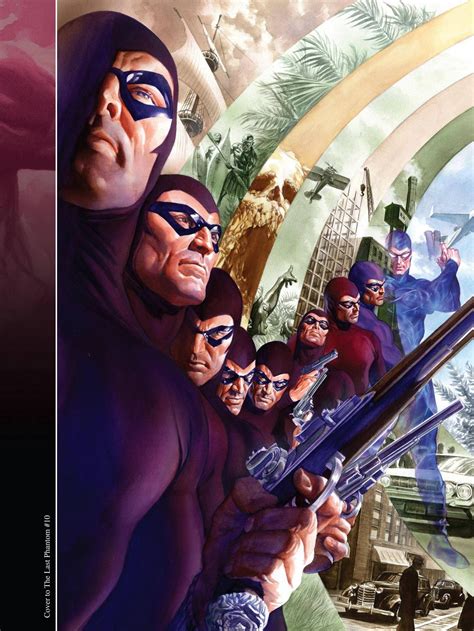 The Phantom Legacy Art By Alex Ross Alex Ross Ross Art Comic Art