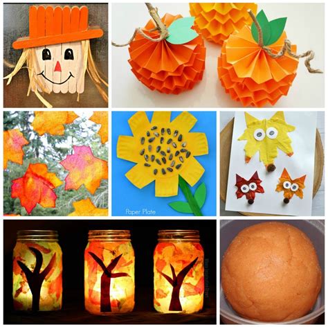 Easy Fall Kids Crafts That Anyone Can Make Fall Crafts For Kids