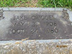 Jake Crigger 1908 1980 Find A Grave Memorial