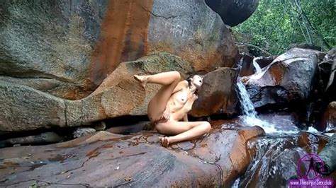 My First Try Outdoor Very Beautiful Waterfall Pornhub Com