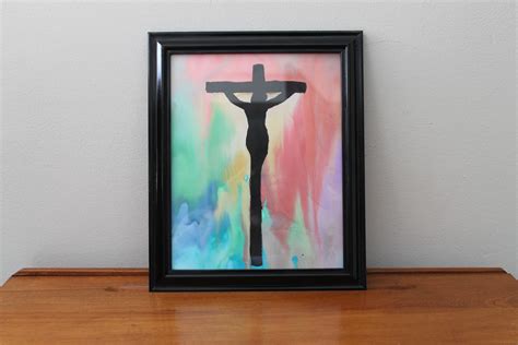 Crucifixion Watercolor Do Small Things With Great Love