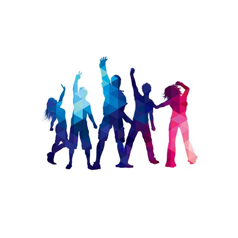 People Dancing Silhouette Png Clip Art Library Images And Photos Finder