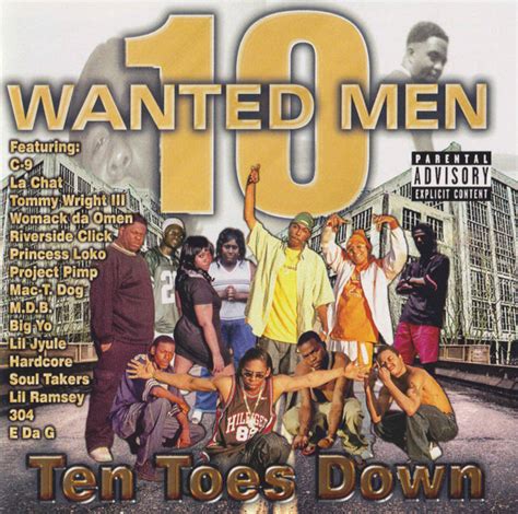 10 Wanted Men Ten Toes Down 2012 Cd Discogs