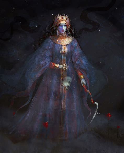 Мара Zhenya Aleksandrova Slavic goddess Slavic folklore Slavic