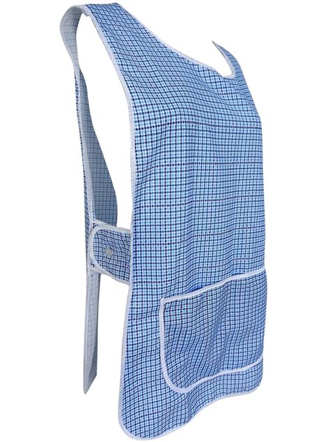 Hduk Top Quality Ladies Dogtooth Pattern Homework Tabard Apron With