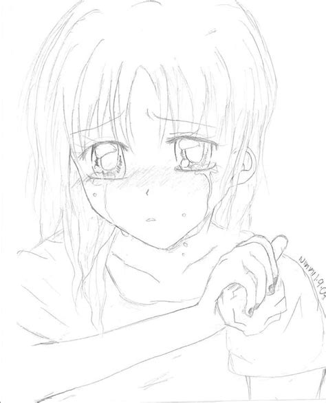 Crying Anime Girl By Naruminikki On Deviantart