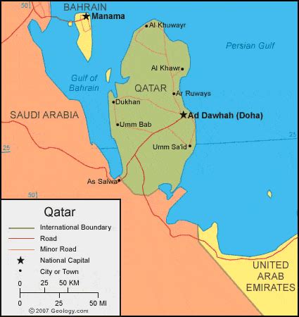 Discover sights, restaurants, entertainment and hotels. Qatar Map and Satellite Image