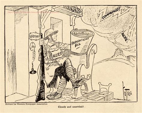 The Treaty Of Versailles Political Cartoon Treaty Of Versailles