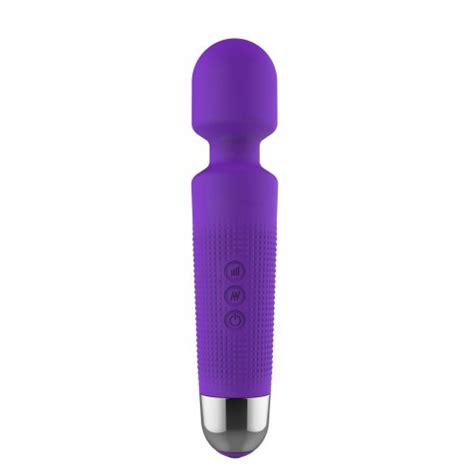 Voodoo Toys Mini Halo Wireless 20x Wand Purple Sex Toys At Adult Empire
