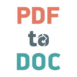Free & accurate pdf to word converter. PDF a DOC - Convertir PDF a Word online