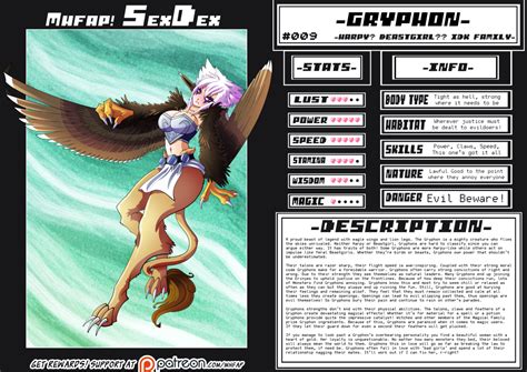 Mhfap Sexdex Gryphon By Punishedkom Hentai Foundry