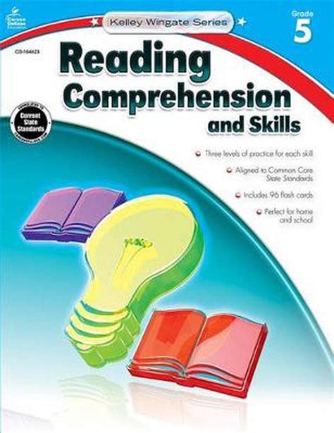 Reading Comprehension And Skills Fifth Grade English Paperback Book