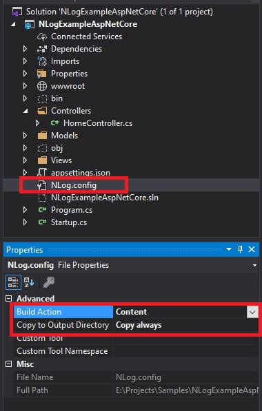 Logging In Asp Net Core Application With Nlog