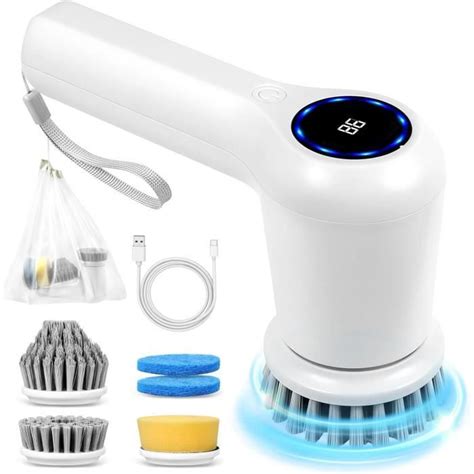 Brosse de Nettoyage électrique APERIL Handheld Spin Scrubbe épurateur