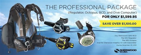 Special November Promotion On Sherwood Dive Gear Packages Aquaviews