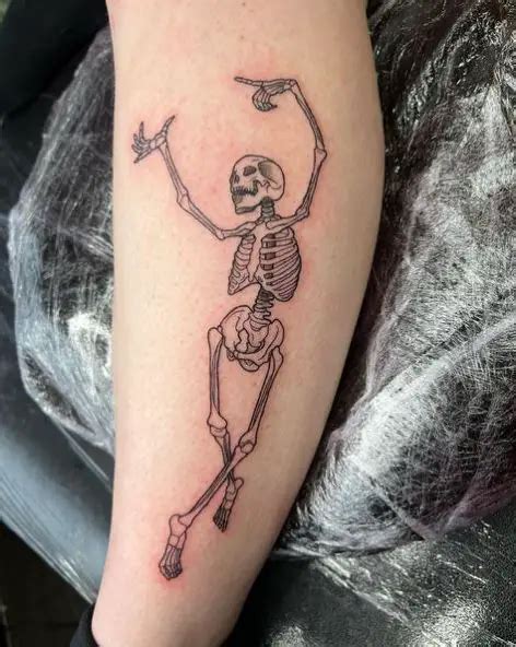 Aggregate 80 Small Dancing Skeleton Tattoo Best Vn