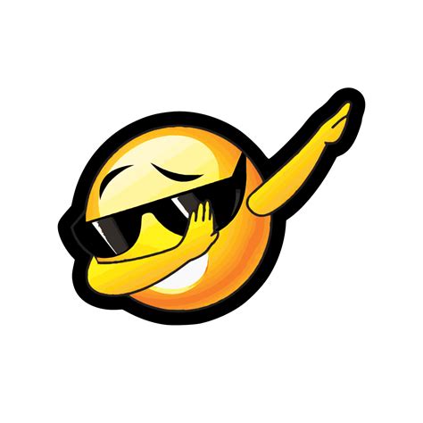 Free SVG File Of Dabbing Emoji - SVG Files