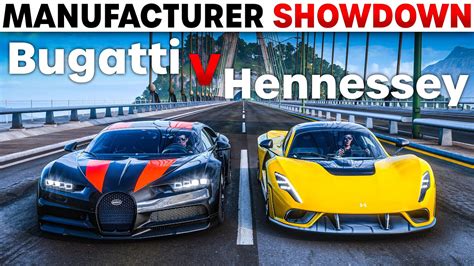 Forza Horizon 5 Bugatti Vs Hennessey Manufacturer Showdown An
