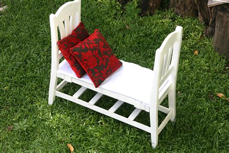 How To Make A French Bench From Two Chairs 14 Steps
