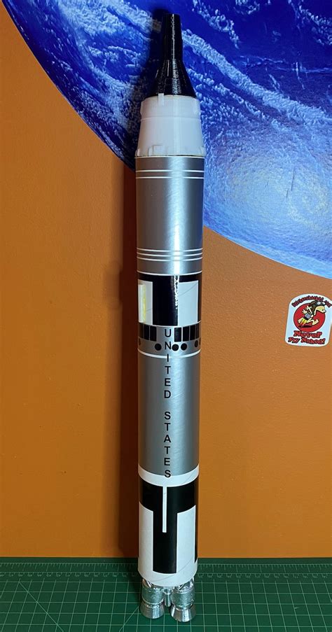 Gemini Titan Model Rocket Parts Kit Size Bt 70not A Complete Etsy