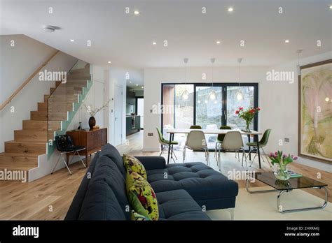 Modern Infill Home In London Stock Photo Alamy