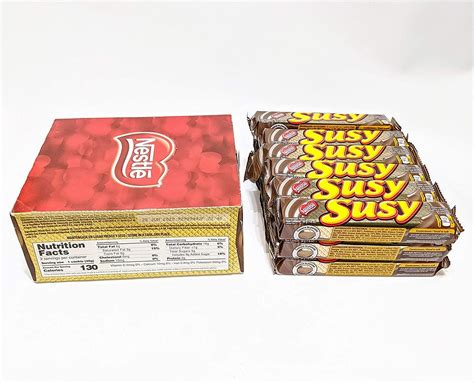Susy Maxi Venezolana Galleta Rellena Con Crema De Chocolate 18 Units