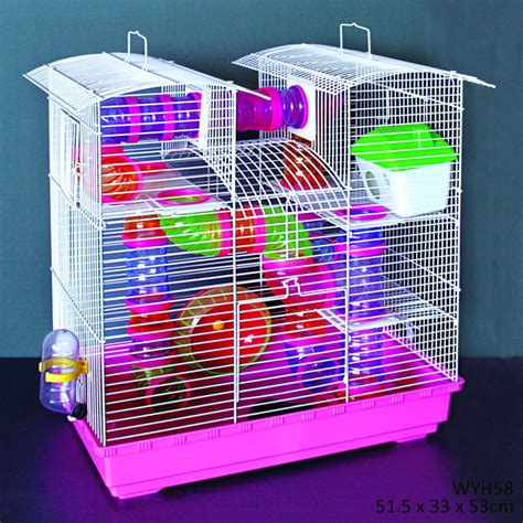 China High Quality Wire Mesh Hamster Cage Wyh58 China