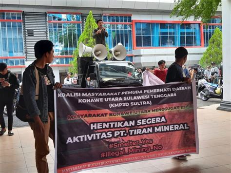 Koalisi Pemerhati Konut Tuntut Pembangunan Smelter Pt Tiran Mineral