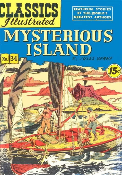 classics illustrated 034 mysterious island 1947 comic books