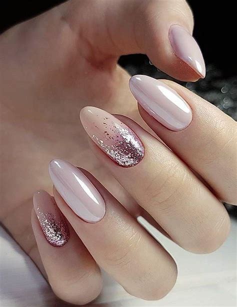 Pink Manicure Pink Nail Art Manicure Ideas Rose Gold Nail Art Pale