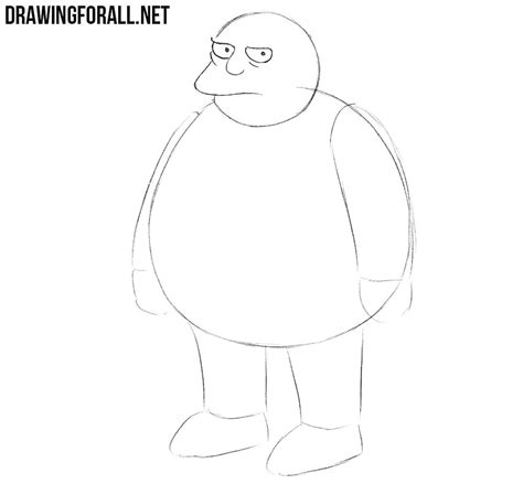 How To Draw The Comic Book Guy