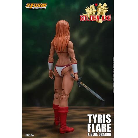 storm collectibles golden axe tyris flare and blue dragon 1 12 action figure toy buy on