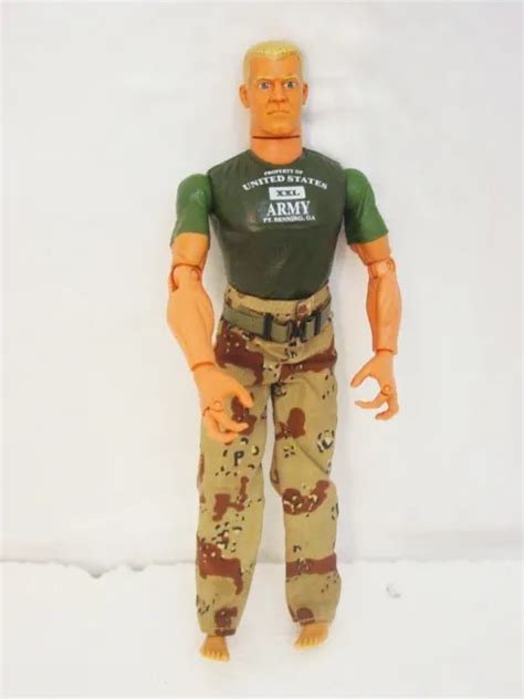 Hasbro Pawtucket Gi Joe Army Action Figure 1996 Doll Blond Army 11 14
