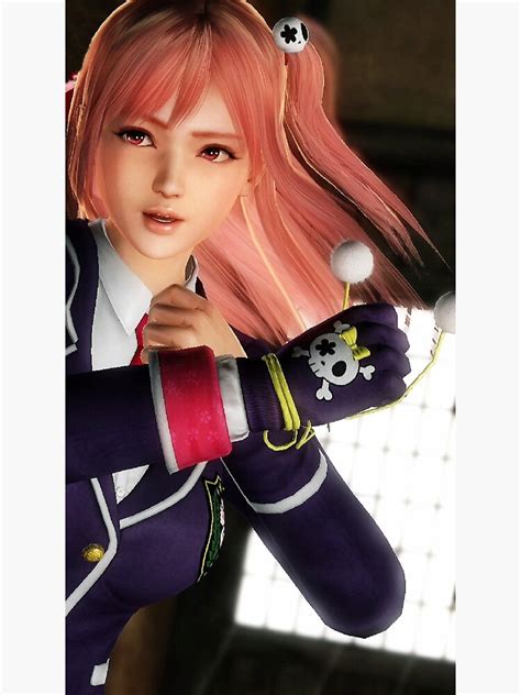 Dead Or Alive 5 Last Round Honoka Art Print By Thewinterfawn Redbubble