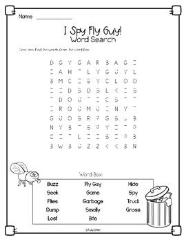 40+ fly guy coloring pages for printing and coloring. I Spy Fly Guy Book Study by Katy's Korner | Teachers Pay ...