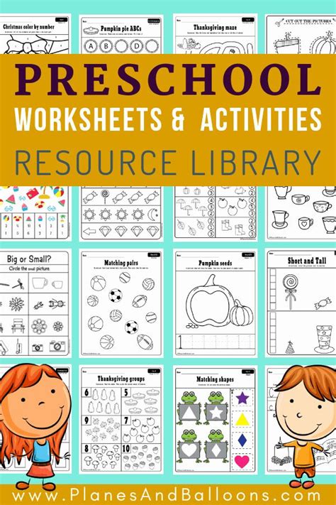 20 Worksheets For Toddlers Age 3