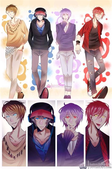 Frmk Fnnie Fashion Boys Speedpaint By Saitouhime145 On Deviantart