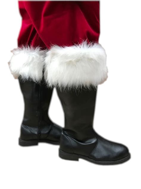 Professional Santa Claus Accessory Santa Claus Naughahyde Boot