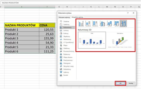 Jak łatwo zrobić wykres kolumnowy w Excelu jak Łatwo