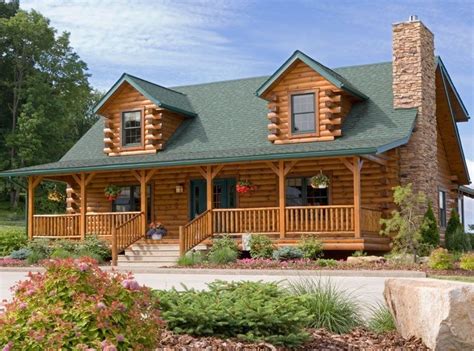 Only one company can claim the title of america's first log home manufacturer: Cool Log Cabin Kits Maine - New Home Plans Design
